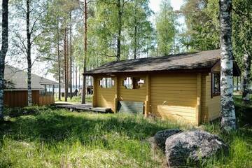 Фото номера Шале Кемпинги Marjoniemi Camping г. Hiidenniemi 4